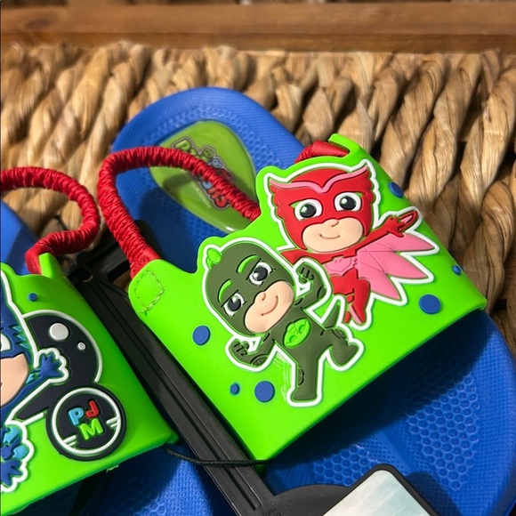 PJ Masks Blue and Green Kids Sandals - Picture 3 of 8